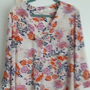 Pink Floral top by Rose & Olive